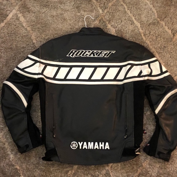 42 Joe Rocket Motorcycle Leather Jacket Black - Picture 7 of 16